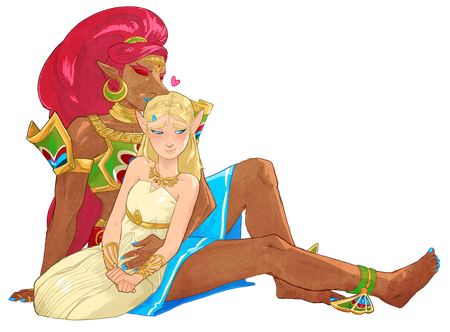 Urbosa Png Transparent (black, chocolate)