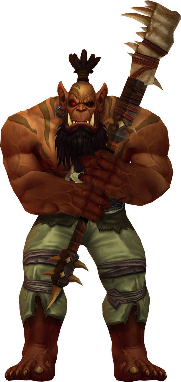 Orc Monster Png Photo (black)