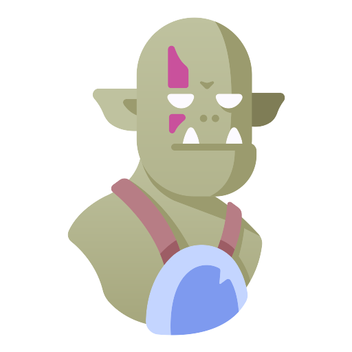 Orc Png Images (gray, black, lavender, silver)