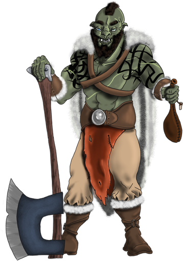 Orc Png Isolated Hd (indigo, silver, black, gray)