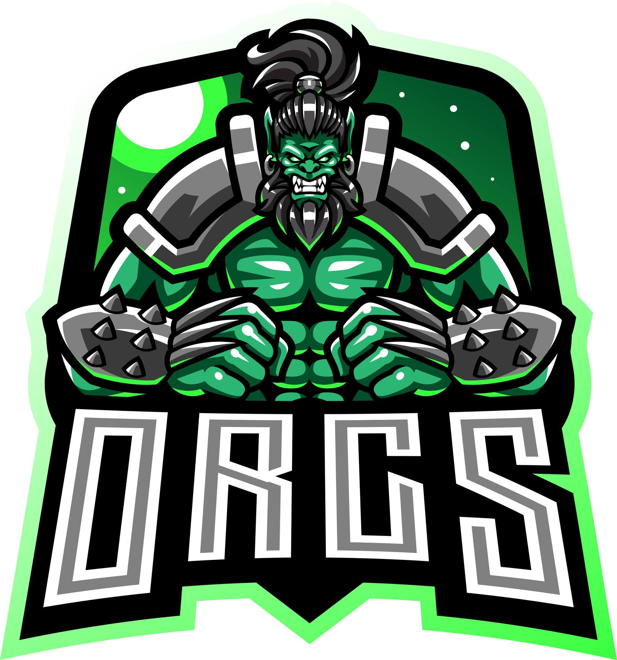 Orc Png (indigo, black, gray, white)