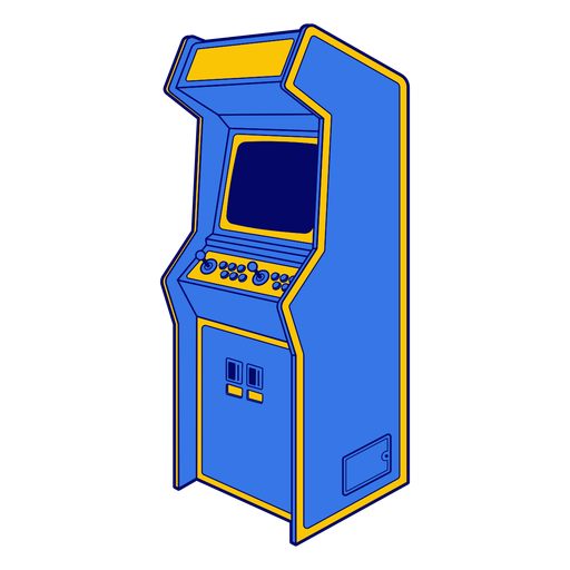 Arcade Machine Png Picture (teal, orange, gray, black, navy)