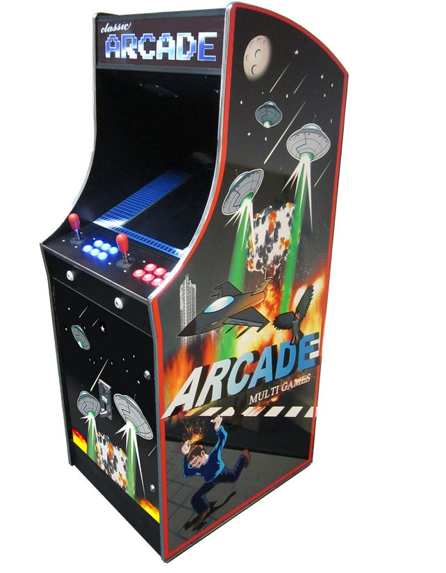 Arcade Machine Transparent (black)