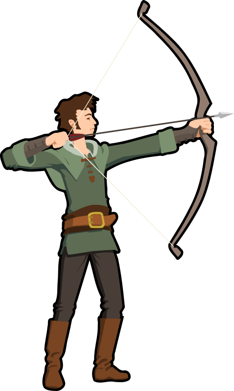 Archer Png Picture (olive, black, gray, indigo)