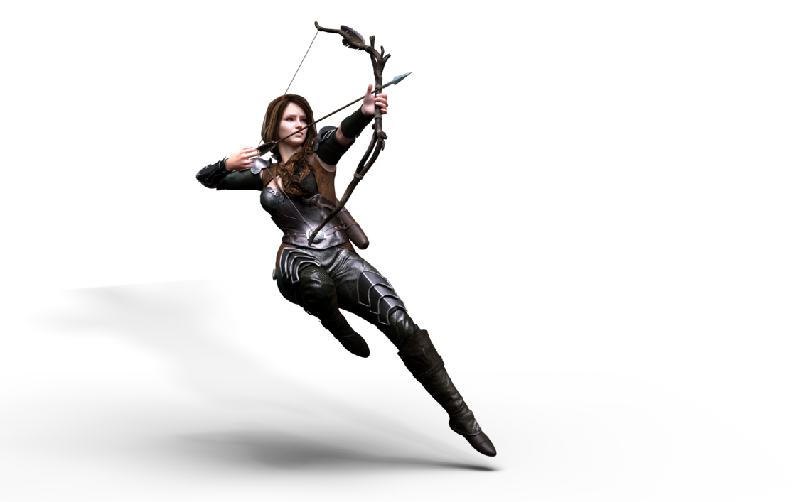 Archer Png Transparent (black)