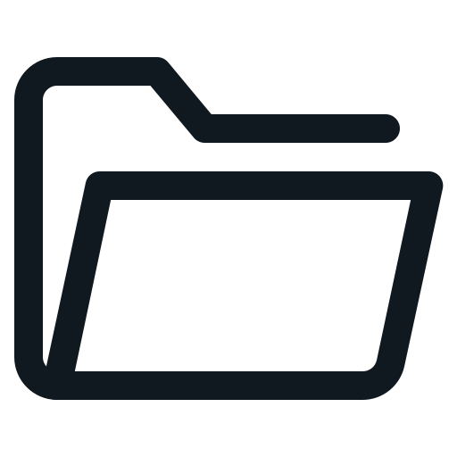 Archive Archives Document Folder Open Free Png Icon Download (black)