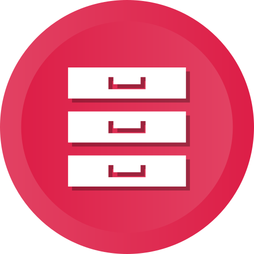 Archive Archives Files Hosting Database Server Storage Free Transparent Png Icon Download (salmon, chocolate, black, white)