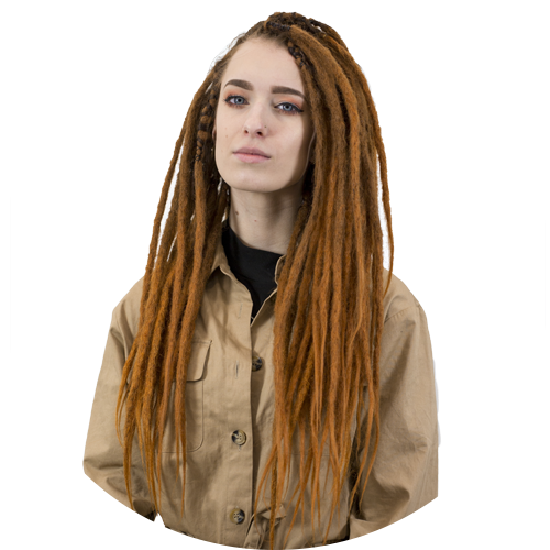 Dreadlock Png Picture (gray, white, silver)