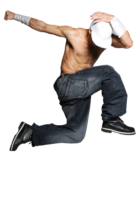 Break Dance Background Isolated Png (white, black)