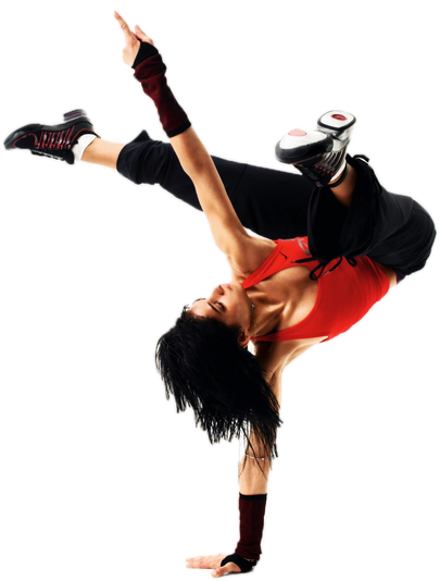 Break Dance Png Clipart (black)