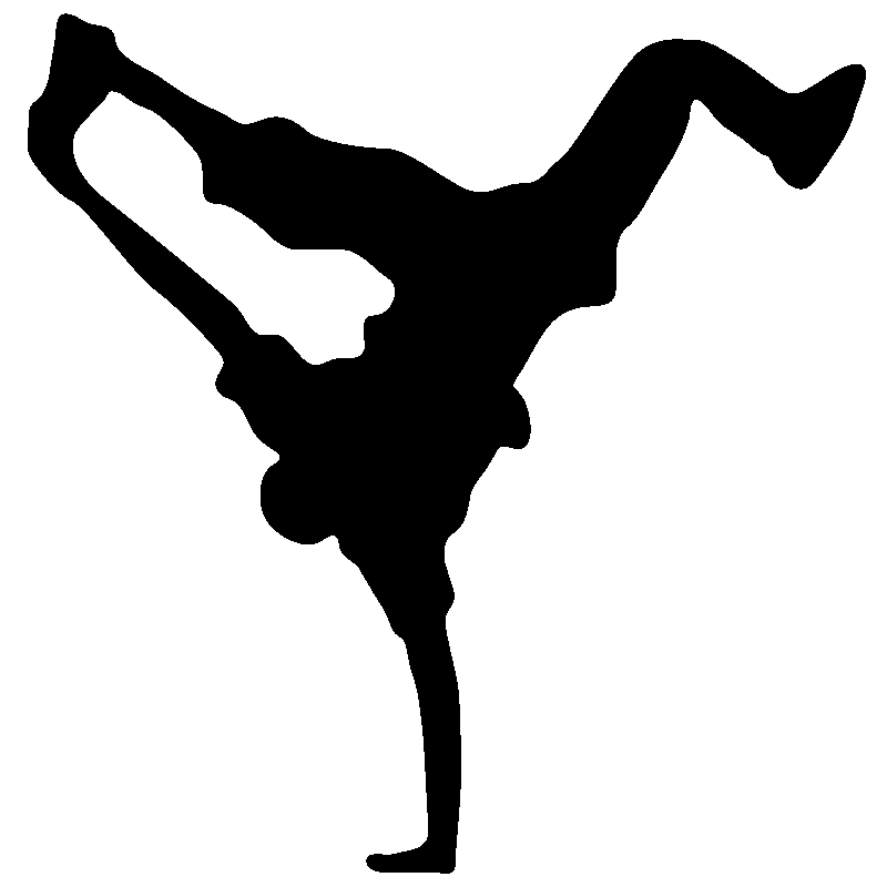 Break Dance Png Isolated Free Download (white, black, gray)