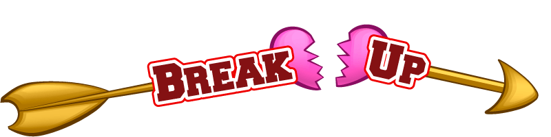 Break Up Png File (gray)