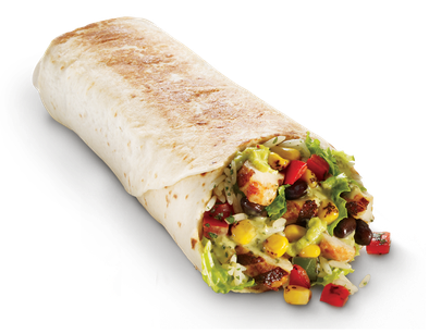 Breakfast Burrito Png File (white, black)