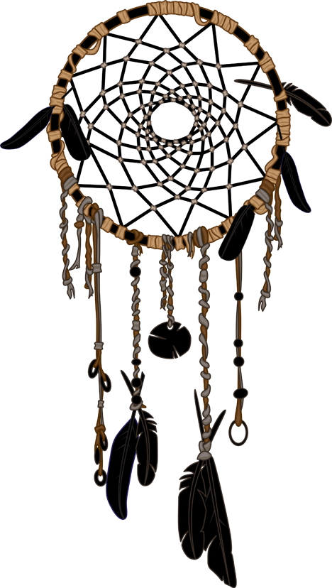 Dream Catcher Png Images (black)