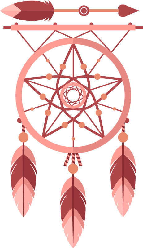 Dream Catcher Png Photo (chocolate, black, salmon, maroon)