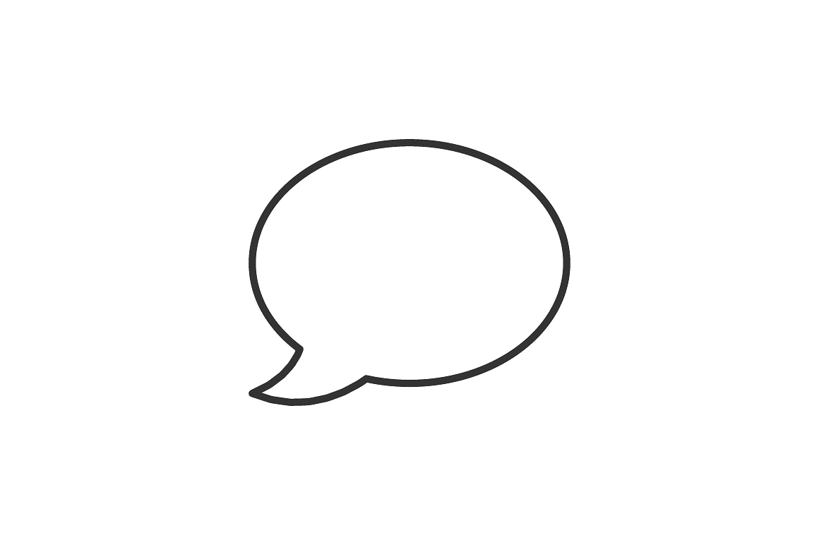 Dream Speech Bubble Png Photo (lavender, gray, silver, white)