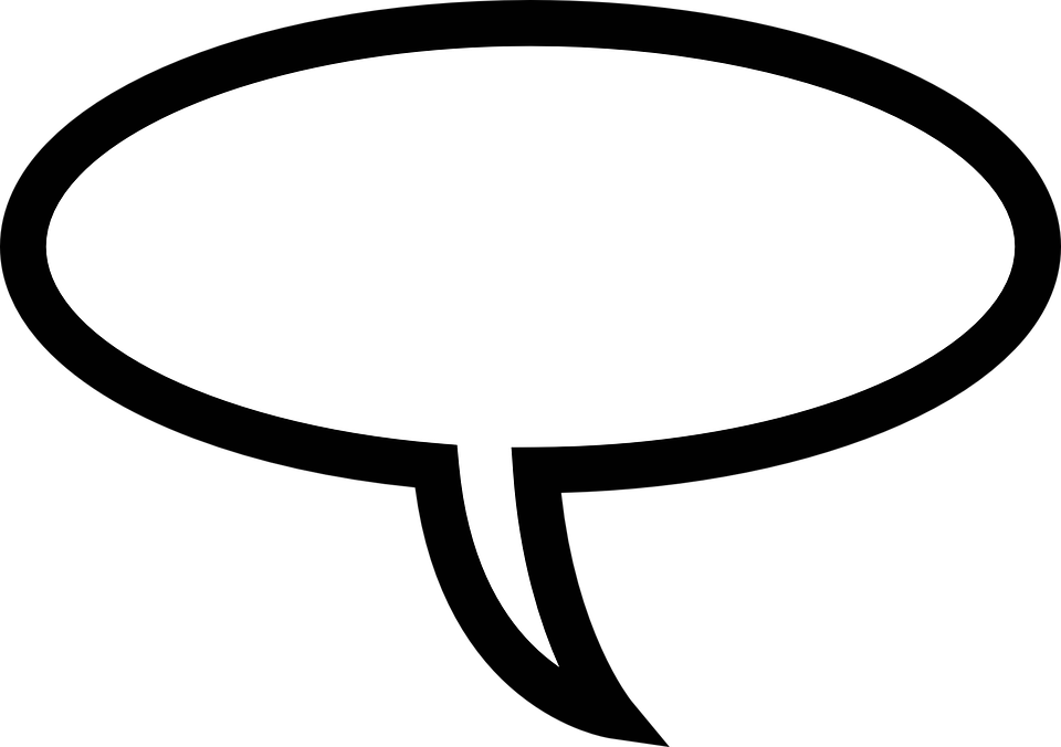 Dream Speech Bubble Transparent Background (black, silver, gray, white)