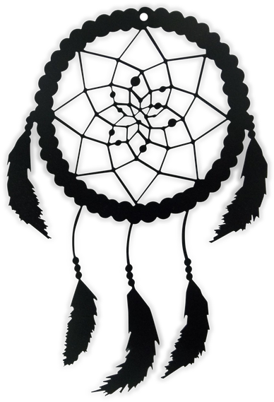 Dreamcatcher Png Isolated Photo (black)