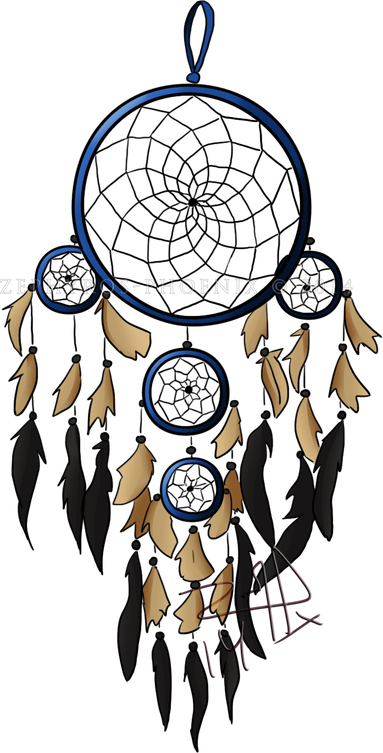 Dreamcatcher Transparent Png (black)