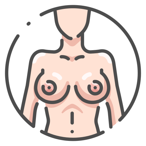 Breast Female Body Icon Free Png Icon Download (beige, gray, black)