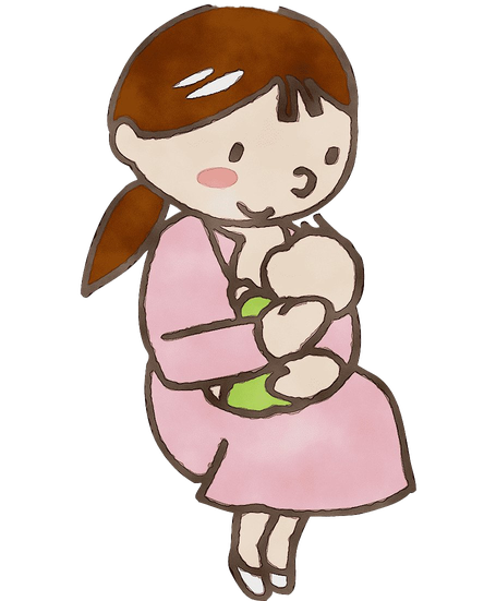 Breastfeeding Download Png Image (pink, black, beige)