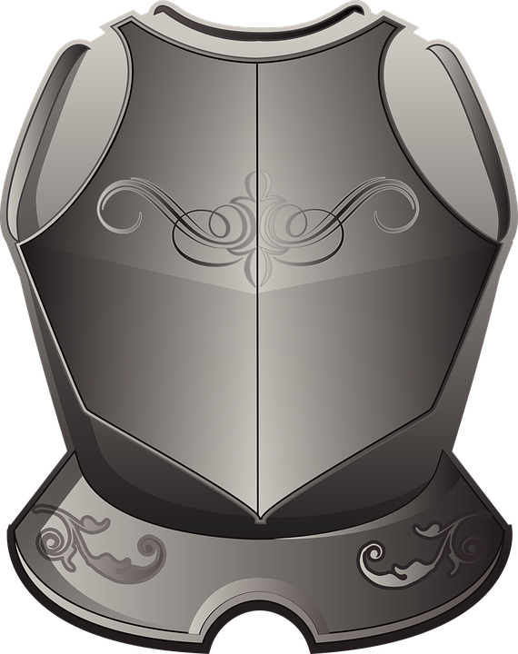 Breastplates Png File (indigo, black, gray, silver)