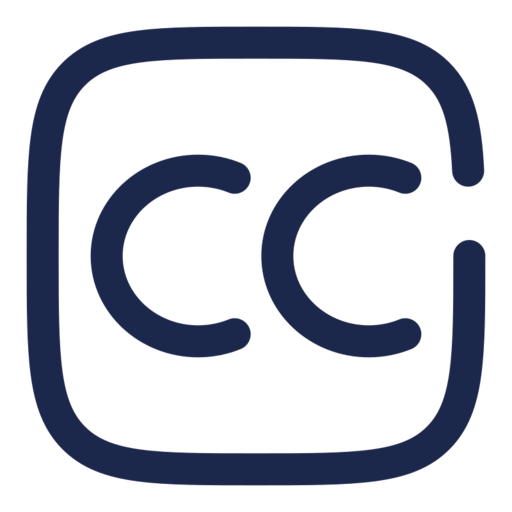 Creative Commons Free Png Icon (navy, black)