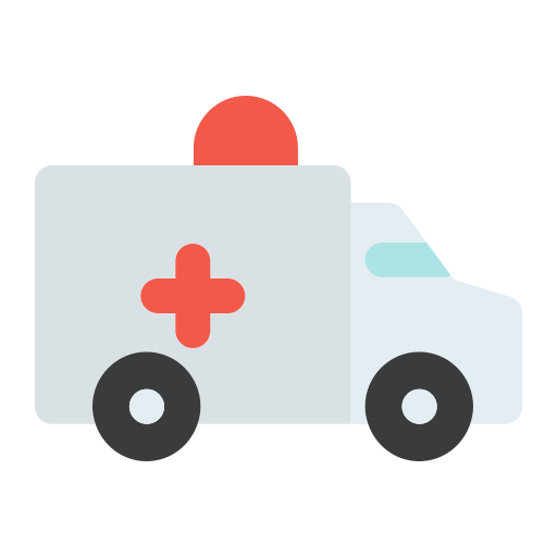 Treatment Siren Hospital Vehicle Urgency Emergency Transport Ambulance Icon Free Png Icon Download (silver, indigo, black, lavender, chocolate)