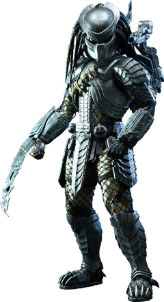 Predator Png Transparent Image (black)