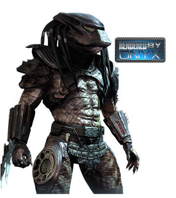 Predator Transparent Png (black)