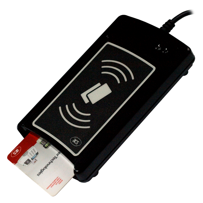 Credit Card Reader Png File (black)