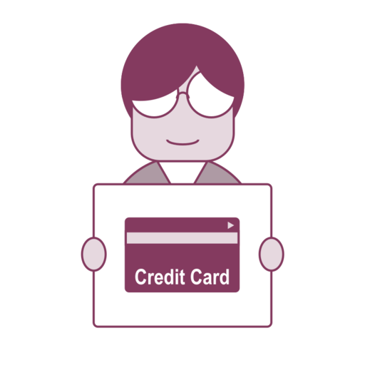 Credit Card Free Transparent Png Icon Download (lavender, purple, black, white, gray)