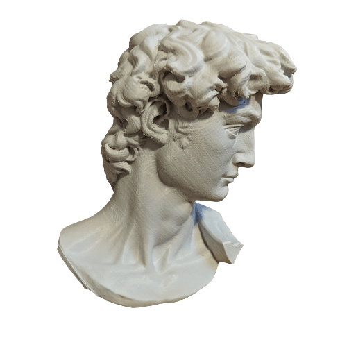 Greek Bust Sculpture Png Free Image (black, gray, silver)