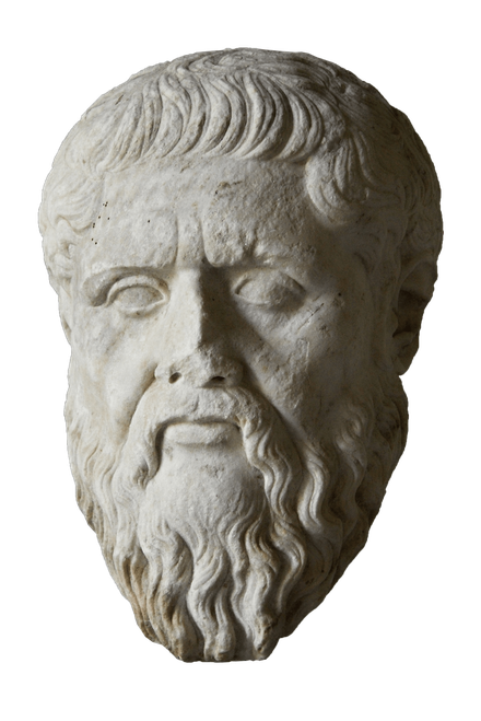 Greek Bust Sculpture Png Image 1 (black, silver)