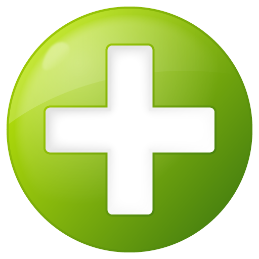 Green Add Button Png Pic (black, white, gray, olive)