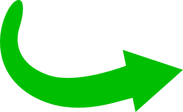 Green Arrow Png Pic (green, gray, white)