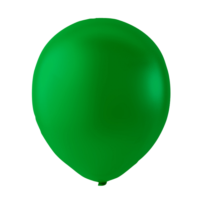 Green Balloon Png Image (black, teal, green)