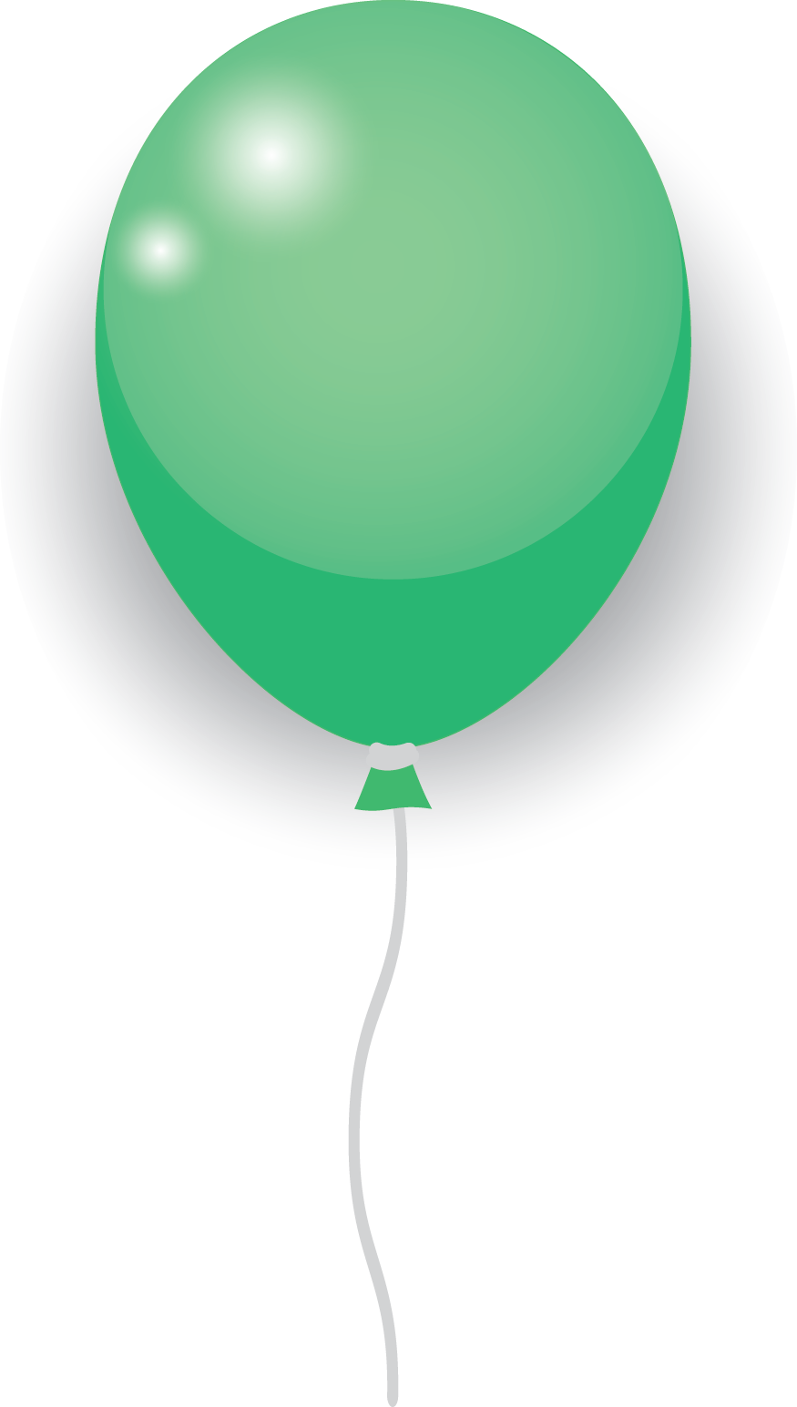 Green Balloon Png Photos (silver, white, teal, gray)