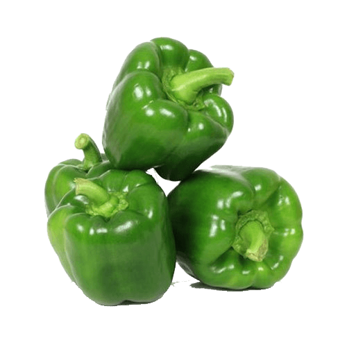 Green Bell Pepper Transparent Background (black, olive, green)