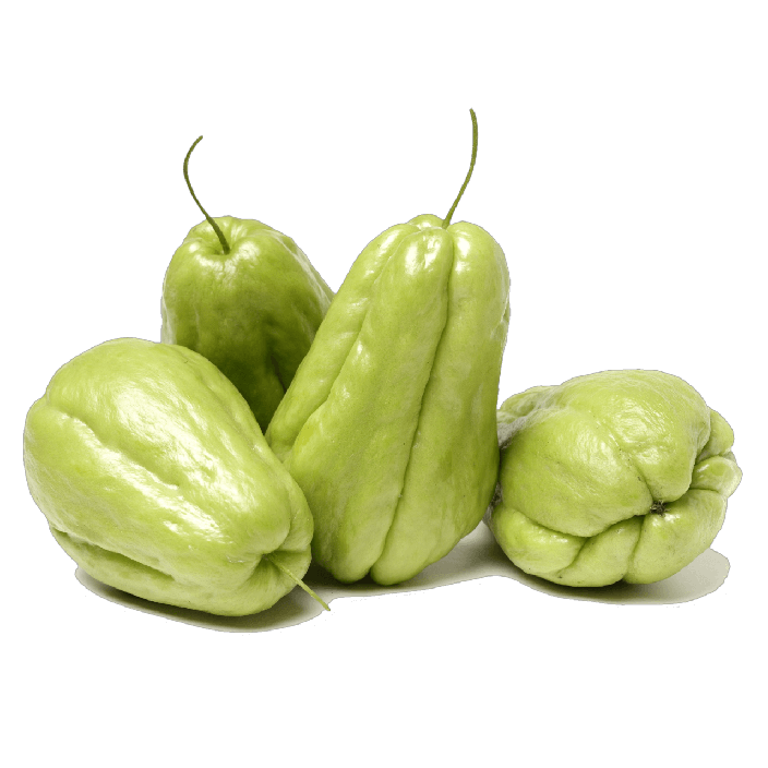 Green Chayote Png Clipart (gray)