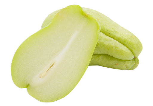 Green Chayote Transparent Png (silver, white)