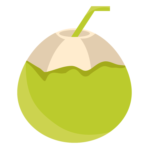 Green Coconut Png Transparent Image (black, gold, beige, silver)