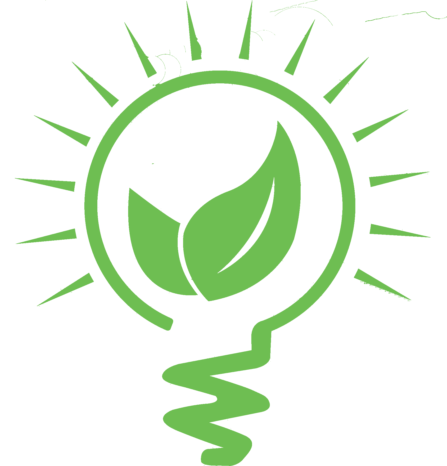 Green Energy Png Clipart (gray, white)