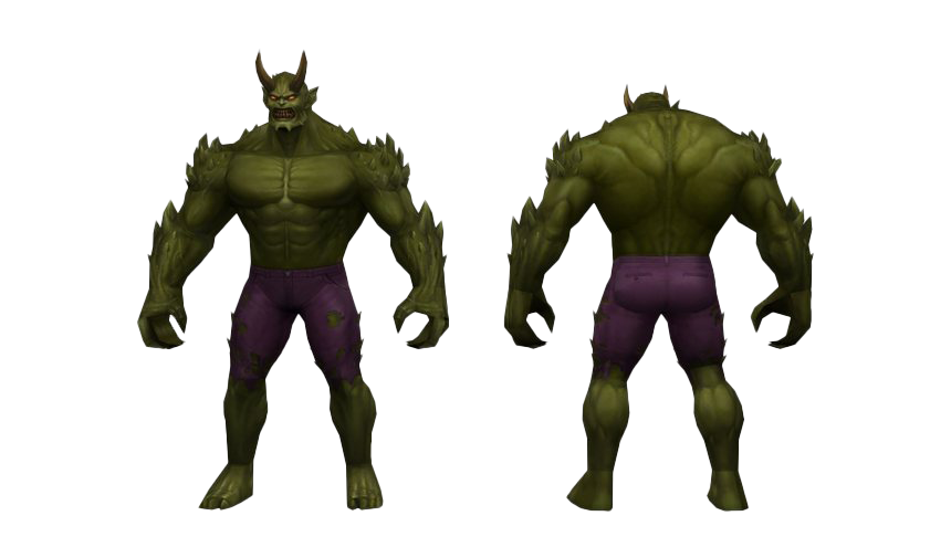 Green Goblin Comic Png (black, lavender, white)