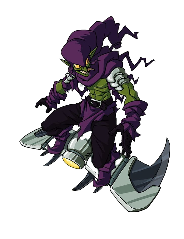 Green Goblin Png Hd Image (indigo, black, white)