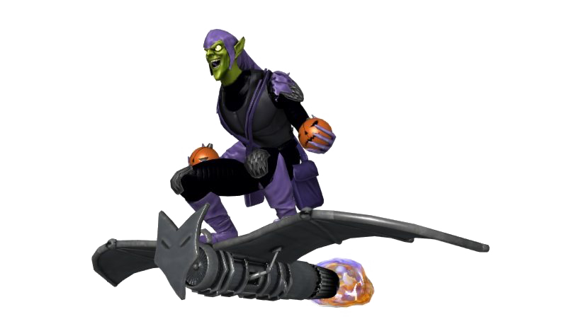 Green Goblin Transparent (black, white)