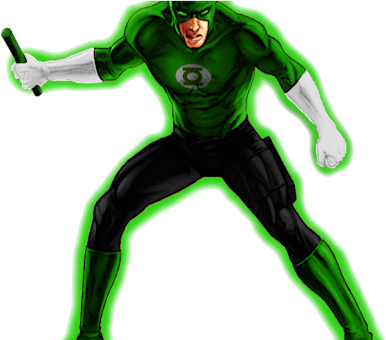 Green Lantern Download Png Image (black)