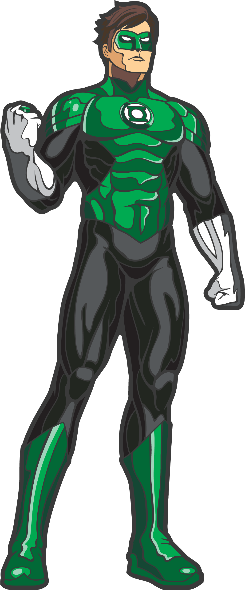 Green Lantern Png Isolated Photo (black, gray)