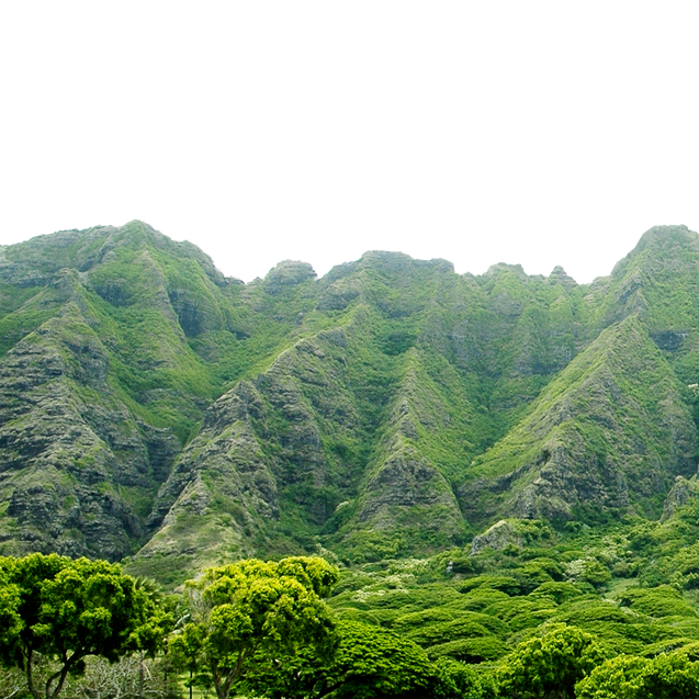 Green Mountains Png File (gray, black)