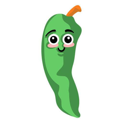 Green Pepper Png File (black, gray)